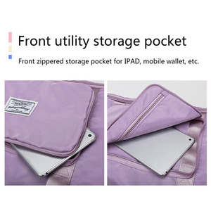 HOT SALE Unisex Duffle Shoulder Bag Large Multi-Functional Zipper Closure Big Capacity Sports Storage - Product Image 3