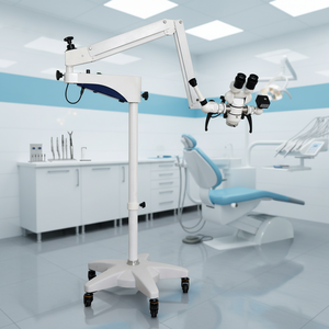 <span class=keywords><strong>Microscopio</strong></span> Quirúrgico Oftalmológico y Dental con Iluminación LED 3x-12x - Product Image 5