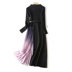 Shopping <span class=keywords><strong>Online</strong></span> di Abbigliamento, Vestiti all'Ingrosso, <span class=keywords><strong>Abiti</strong></span> da Festa a Maniche Lunghe con Collo Tondo, Eleganti <span class=keywords><strong>Abiti</strong></span> da Cerimonia per Donne - Product Image 2