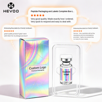 Boîte d'emballage personnalisée pour flacons, boîte en papier imprimée avec laminage brillant pour flacons de beauté, vente en gros de boîtes cosmétiques, OEM ODM, expédition rapide