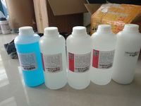 Solution de placage à l'or 24 carats de haute qualité de la marque Zhonghe, pureté 99% de grade A, liquide incolore, conditionnement en fût