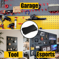 Panneau mural 500×350 pour garage – Équipement d'atelier artistique extérieur – Organisateur d'outils décoratif pour terrasse