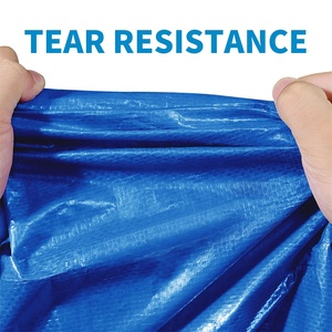 Bâche en PE enduit, épaisse, sur mesure, isolante thermiquement, imperméable, résistante à l'abrasion, installation rapide, couverture - Product Image 2