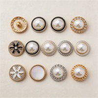 Boutons Métalliques à Prix Raisonnable, Sans Nickel, pour Bijoux, Boutons à Détails Vifs, Décoration de Vêtements, Boutons Métalliques pour Vêtements