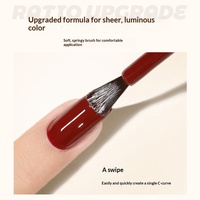 Vernis à ongles gel mat imperméable Bomd Butterfly Phototherapy 126 couleurs Nouvelle collection Automne/Hiver 2026 Nude Glacé Cerise Noir Blanc