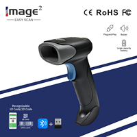 Escáner de Código de Barras Inalámbrico USB 1D 2D Portátil con Sensor CMOS para Uso Industrial en Almacenes, Comercio Minorista y Logística, en Stock