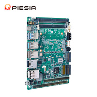 Placa Base Industrial para Robot AMR AGV de 3.5 Pulgadas, 14.ª Generación de Intel Core AI Ultra-U/H 125H, 6COM, 6USB, 8GPIO, 2*DDR5, 96GB, 2 RJ45, AMT, LVDS