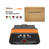 NUEVO KONNWEI KW901 ELM327 V1.5 Bluetooth 5.0 para Android/iOS, Escáner OBDII OBD2, ELM 327 V1 5, Herramientas de Diagnóstico Automotriz OBD 2
