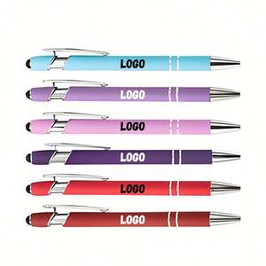 Cadeaux d'affaires promotionnels, stylo à bille personnalisé avec logo imprimé, nouveaux stylos à bille, logo, stylo à bille en aluminium de luxe - Product Image 1