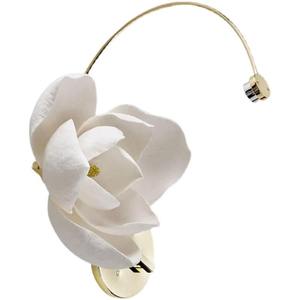 مصباح جداري للممر حديث من اللوتس ، مصباح Led بالزهور من السيراميك لغرفة المعيشة وغرفة النوم بجانب السرير - Product Image 2