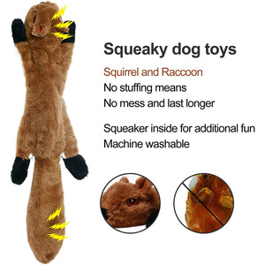 Komik dayanıklı yün köpek çiğnemek oyuncak Crinkle özelliği ile simüle hayvan hiçbir doldurma sesli evcil hayvan oyuncağı - Product Image 2
