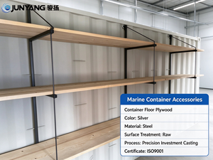 Support d'étagère robuste en acier pour conteneur maritime, système d'étagères suspendues sans perçage pour conteneurs de 20 et 40 pieds pour le stockage. - Product Image 4