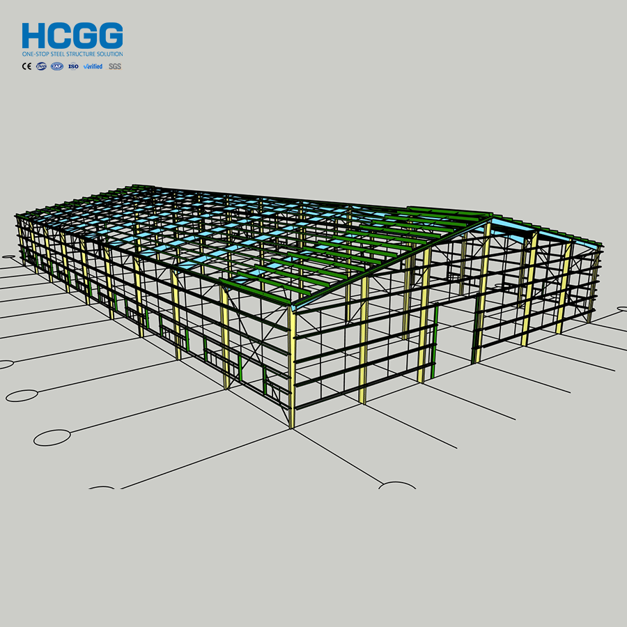 Steel Structure Warehouse Engineering Design and Fabrication for ...