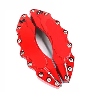 JDMotorsport88-cubiertas de pinza de freno grande, diseño de 9 pernos, ABS, rendimiento de coche, Color Rojo - Product Image 1