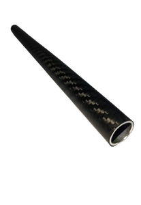 OD16mm ID13mm Length 1m Glossy Plain Carbon Fiber Aluminum Coated Tube Lightweight CNC Used for Flying Car Frame - Product Image 6