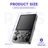 Console de jeu portable HX Video, console de jeu rétro, console de jeu portable R36S, console de jeu portable rétro