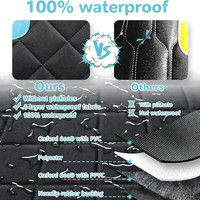 Funda Protectora para Asiento de Coche para Perros, Transpirable, Resistente, Impermeable, Hamaca de Viaje para Mascotas, para Camping, Senderismo, SUV, Personalizada