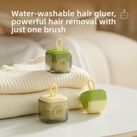 Rouleau adhésif puissant pour cheveux, brosse anti-poussière, rouleau anti-peluches réutilisable et lavable pour vêtements, animaux et meubles