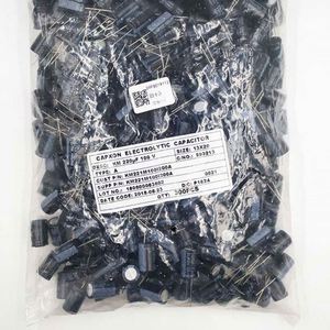Factory Direct KM221M100I200A 13*20 Capacitors Through-Hole Electrolytic Capacitors 220uF 20% 100V - Product Image 1
