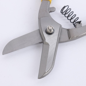 กรรไกรตัดโลหะอเนกประสงค์ ใบมีดเหล็กคาร์บอน สีเขียว เกรดอุตสาหกรรม สำหรับตัดแผ่นโลหะ - Product Image 3