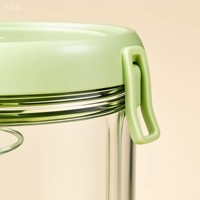 Pot filtrant en plastique pour yaourt grec avec couvercle, réutilisable, qualité alimentaire, pour la préparation de yaourt maison
