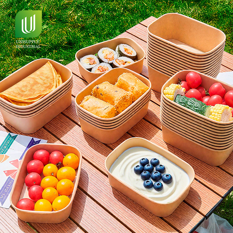 Disposable Dual Red White Plastic Food