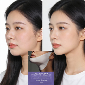 Sangle double menton OEM pour lifting du visage, acide hyaluronique, collagène profond, masque de lifting du visage en V, cou - Product Image 1
