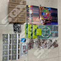 Kit de Placa para Máquina de Pinball Fruit King / Metro Mario Pikachu - Metal, Inglés, 110/220V, 1 Año de Garantía, Resistente a la Intemperie