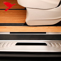 Plaques de protection de seuil de porte latérale en acier inoxydable pour Mercedes-Benz Vito V-Class W447 2014-2024