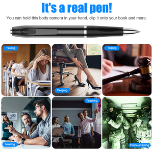 Registratore Wireless WiFi a Forma di <span class=keywords><strong>Penna</strong></span> con Videocamera HD e Registratore Audio, Telecamera Portatile per il Corpo con Visualizzazione Remota - Product Image 6