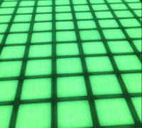 Azulejos de suelo LED Yifa, piso de baile, escenario, luz táctil, azulejos de piso de baile, azulejos de boda para interiores