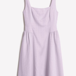 เดรสแขนกุดทรงสี่เหลี่ยมคอปก ผ้าระบายอากาศ ป้องกันรอยยับ ดีไซน์แบบแพทช์เวิร์ค สีพื้น รับผลิตตามแบบ OEM สำหรับฤดูร้อน - Product Image 4