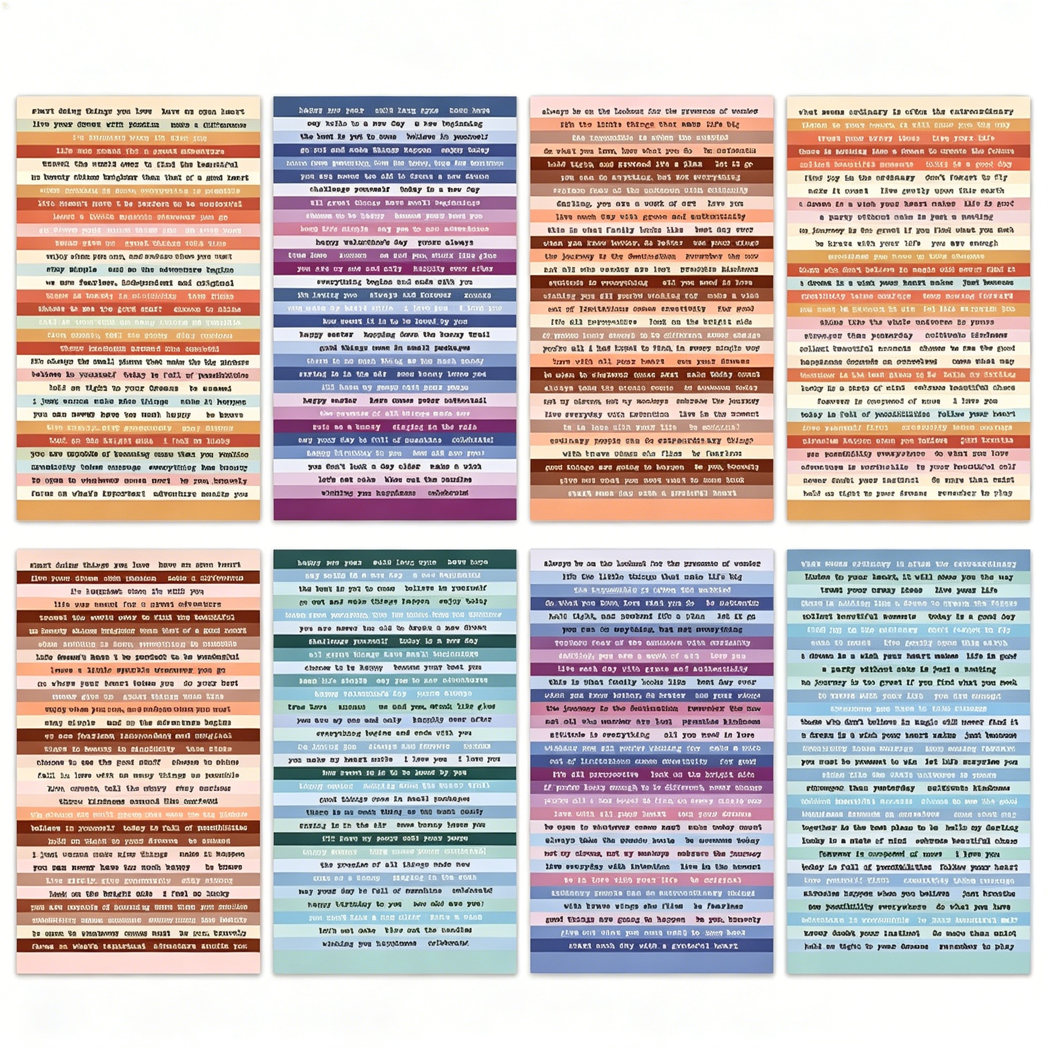 Purple-8 sheets