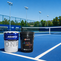 Peinture acrylique industrielle pour sols extérieurs, résistante aux UV, pour terrains de tennis