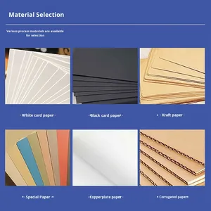 Tùy chỉnh đôi-cửa tráng giấy giáng sinh Hộp quà tặng năm mới và Tạ Ơn lưu niệm lật thiết kế cho gói quà tặng - Product Image 3