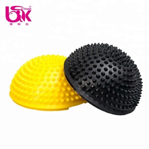 Pelota de Masaje Semirredonda Ecológica Premium, Pelota de PVC Inflable con Púas para Terapia Muscular Profunda de Pies y Fitness - Product Image 4