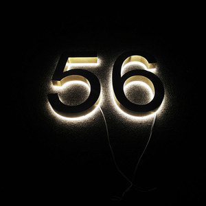 3d led canal lettre 3d en acier inoxydable acrylique signe lumineux <span class=keywords><strong>alphabet</strong></span> rétro-éclairé led <span class=keywords><strong>lettres</strong></span> arabes - Product Image 5