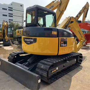 Nouvelle Arrivée Excavatrice Komatsu PC78US d'occasion, d'origine, excellentes performances, en stock, moteur, boîte de vitesses, pompe à engrenages, roulement, PLC 7.8 - Product Image 3