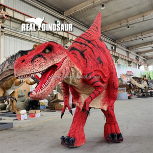 Disfraz de Tiranosaurio <span class=keywords><strong>Rex</strong></span> Animatrónico Realista de Tamaño Natural, Traje de Dinosaurio para Eventos de Halloween - Product Image 3
