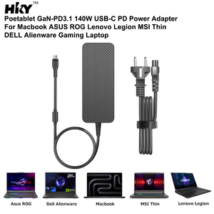 <span class=keywords><strong>2025</strong></span> gan tùy biến nhà máy thiết kế mới ai máy tính xách tay pd3.1 sạc 140W USB-C <span class=keywords><strong>Power</strong></span> <span class=keywords><strong>Adapter</strong></span> cho Macbook 16 14-inch M3 và Asus MSI <span class=keywords><strong>HP</strong></span> Dell Lenovo miễn phí OEM ODM - Product Image 2
