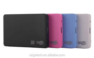 Caja HDD SSD de <span class=keywords><strong>2</strong></span>,<span class=keywords><strong>5</strong></span> pulgadas, usb, SATA, 6Gbps, caja libre de herramientas, caja de disco duro externo, estante Hdd - Product Image 3