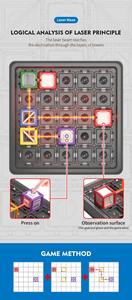 Nouveau <span class=keywords><strong>jeu</strong></span> <span class=keywords><strong>de</strong></span> labyrinthe laser pour enfants, jouet éducatif STEM, raisonnement spatial, pensée logique, <span class=keywords><strong>jeu</strong></span> <span class=keywords><strong>de</strong></span> société interactif parent-enfant - Product Image 4