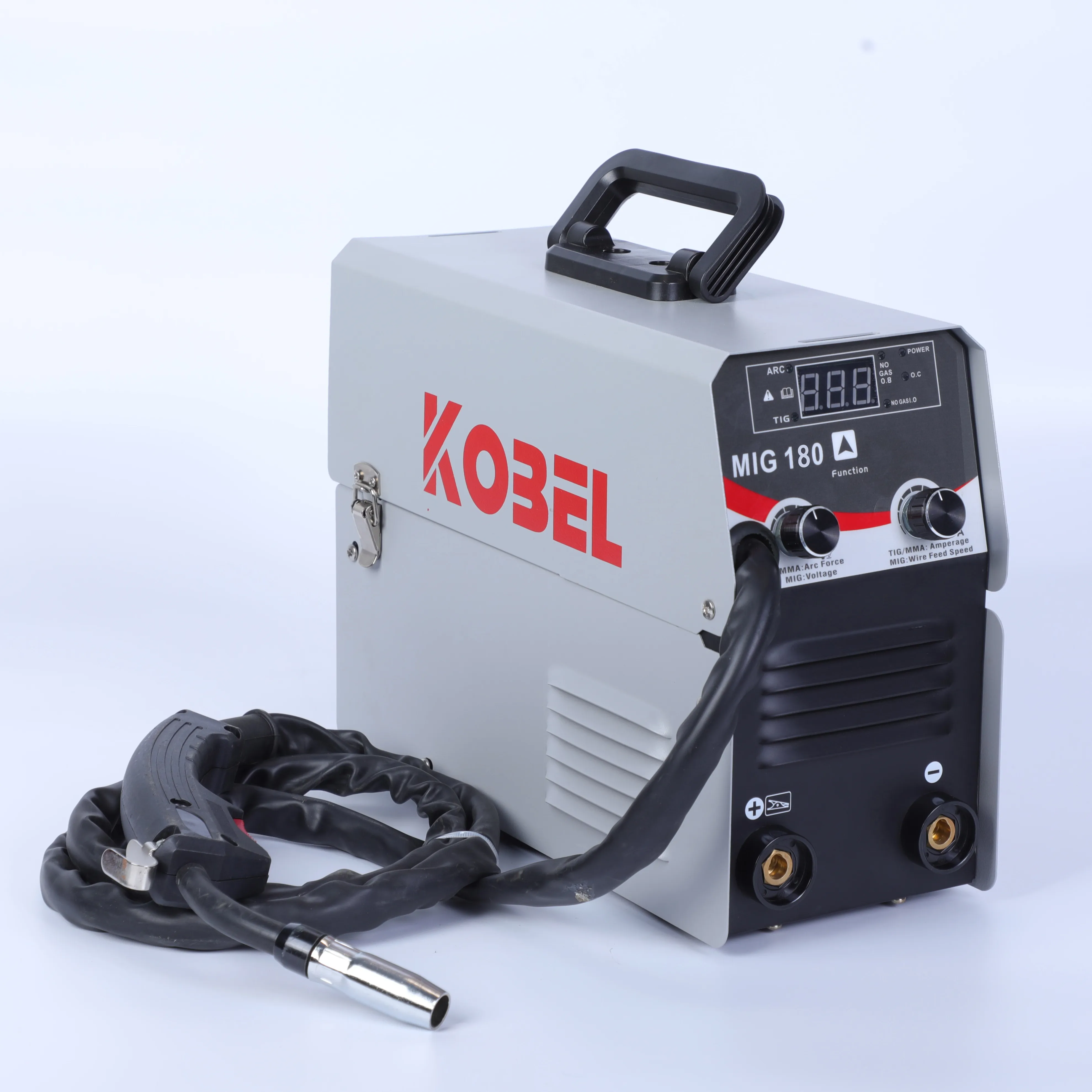 Portable MIG Welder 110v 220v mig tig mma Functions CO2 Gasless Welding Machine with 1kg Wire