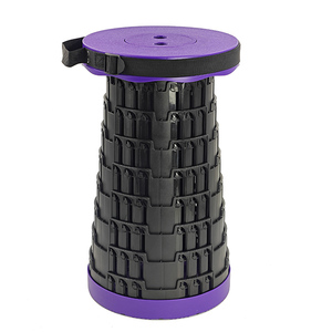 OEM marchio personalizzato telescopico sgabello pieghevole per campeggio all'aperto pesca escursionismo sedia portatile produttore - Product Image 6