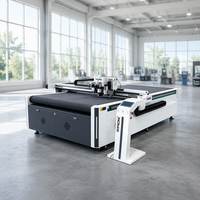 Table de découpe automatique à couteau vibrant CNC pour carton ondulé, carton rigide, vinyle PVC résistant aux UV