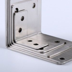 ตัวเชื่อมเหล็กสแตนเลสแบบมุมฉาก 90 องศา สำหรับกล่องไม้ ป้องกันการเจาะรู พร้อมขอบหุ้ม รูตัวผู้ - Product Image 3