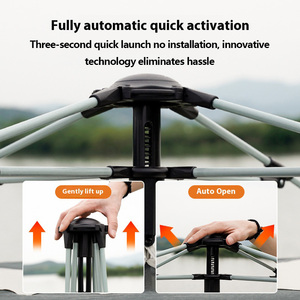 Vente en gros Tente de camping en plein air, de voyage, de luxe, portable, pliable, automatique, étanche, moderne et de haute qualité pour adultes pour la famille - Product Image 5