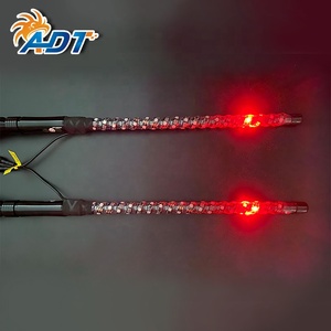 ไฟแอลอีดีแบบแส้ ADT ขนาด 2 ฟุต 3 ฟุต 4 ฟุต 5 ฟุต 6 ฟุต ไล่สี RGB ไฟแส้แบบ OEM สำหรับเสาธงรถยนต์ พร้อมธงสำหรับรถออฟโรด - Product Image 3