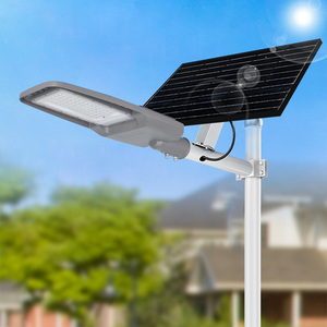 KCD Super Bright Haute Qualité Crépuscule Jusqu'à l'aube IP67 Semi Intégré Extérieur 90w 100w 120w 200w 300w Lampadaire Solaire LED - Product Image 1