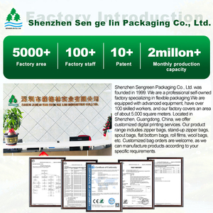 Sachet Doypack Personnalisé en Aluminium Imprimé, Anti-Humidité, Qualité Alimentaire, pour Poudre de Protéine de Lactosérum, Sac Carré en Plastique à Fermeture Zip - Product Image 6